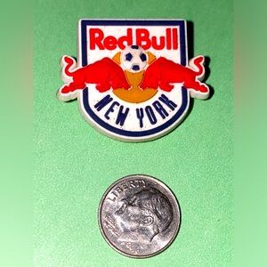 (10 for $15) Red Bull N.Y ⚽️ Crocs Shoe Charms